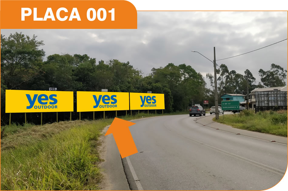 Outdoor em Araranguá - Avenida Engenheiro Mesquita