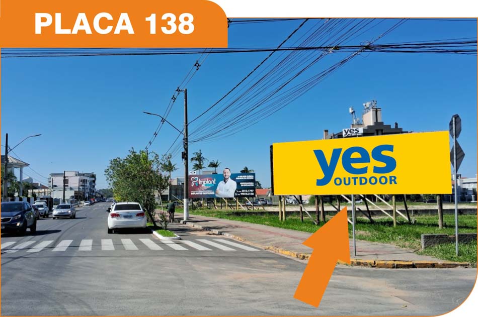 Outdoor em Sombrio - Avenida Nereu Ramos