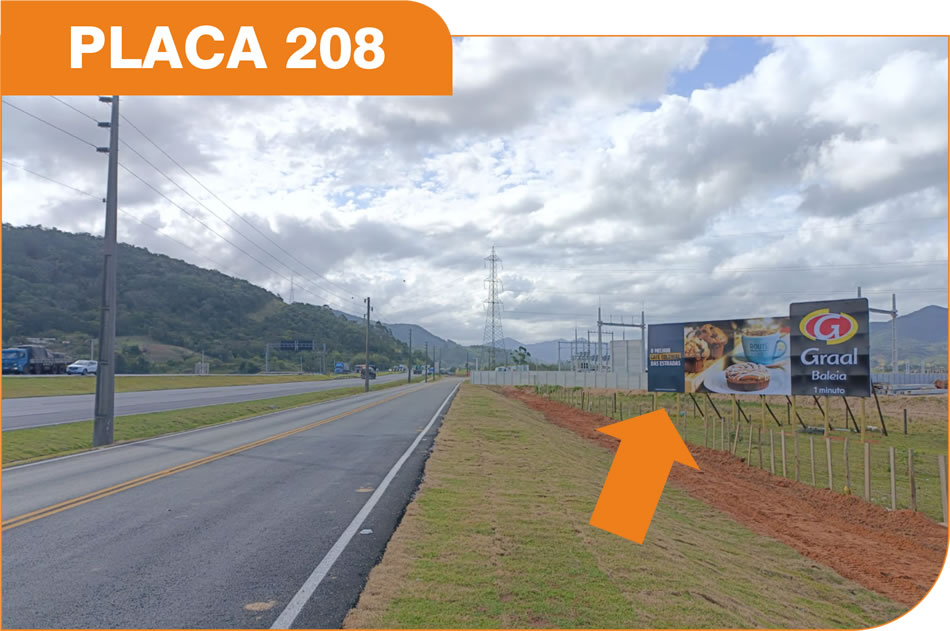 Outdoor em Imbituba - Rodovia BR 101