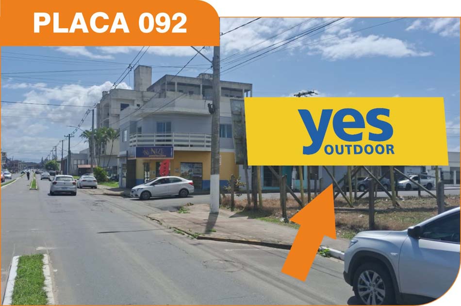 Outdoor em Sombrio - Avenida Papa João XXIII