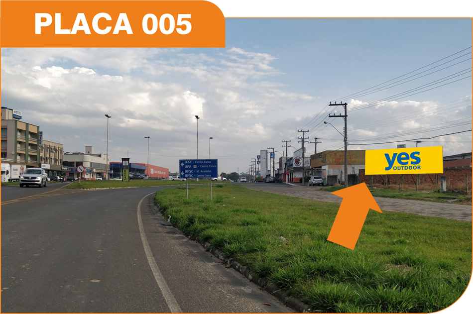 Outdoor em Araranguá - BR 101 (Antigo Traçado)