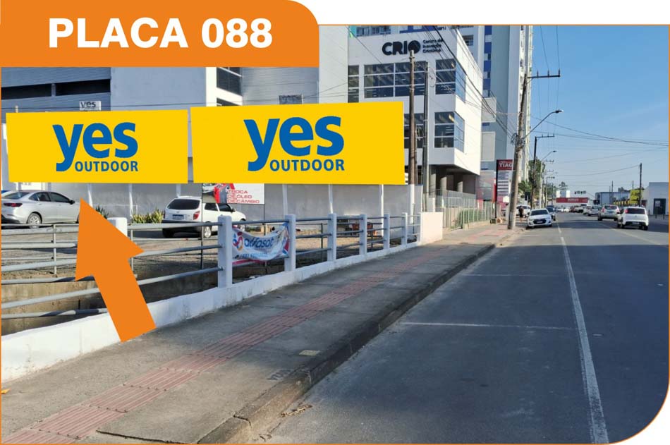 Outdoor em Criciúma - Rua Araranguá
