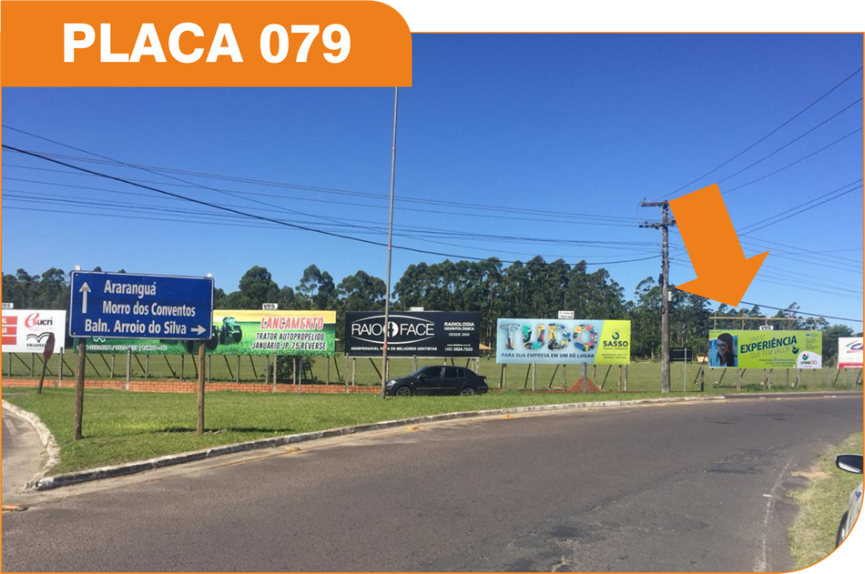 Outdoor em Araranguá - Rod. Governador Jorge Lacerda (SC 447)