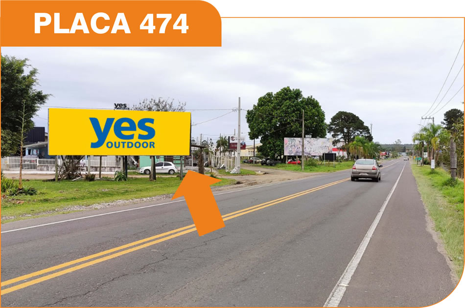 Outdoor em Araranguá - Rod. Governador Jorge Lacerda (SC 447)