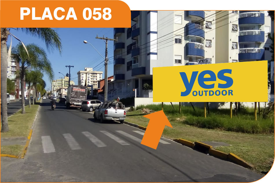 Outdoor em Araranguá - Avenida XV de Novembro