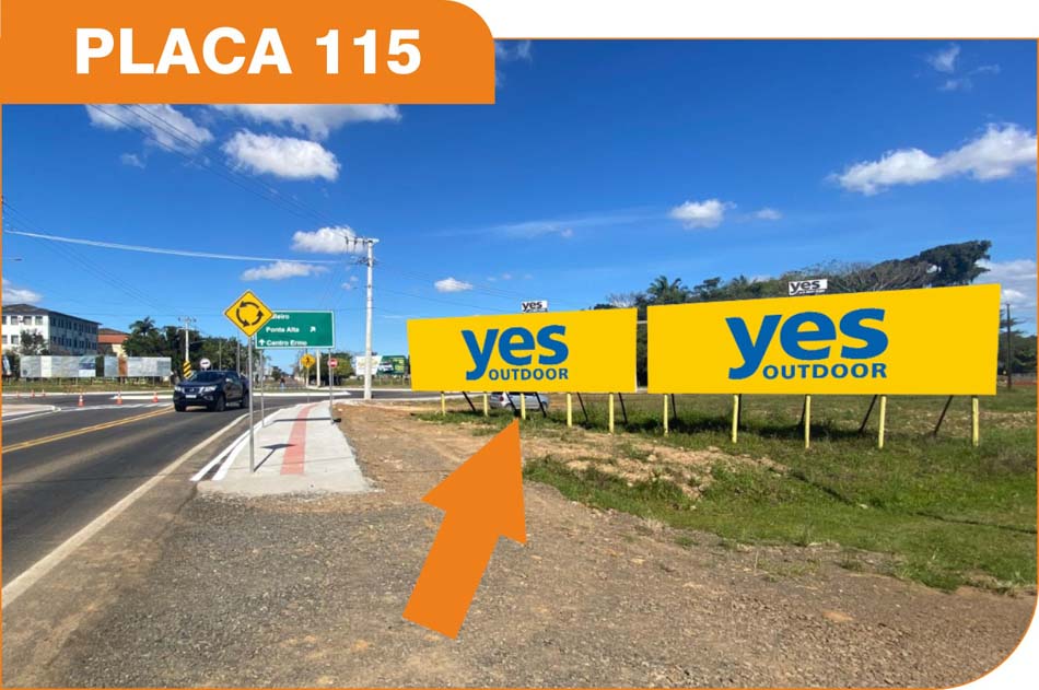 Outdoor em Turvo - Rodovia BR 285 (Avenida Municipal)