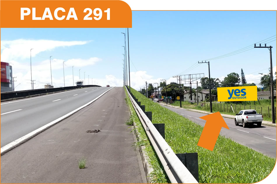 Outdoor em Sombrio - Rodovia BR 101