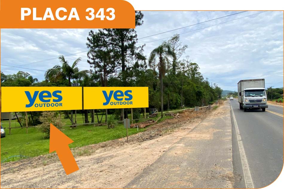 Outdoor em Cocal do Sul - Rodovia SC 108