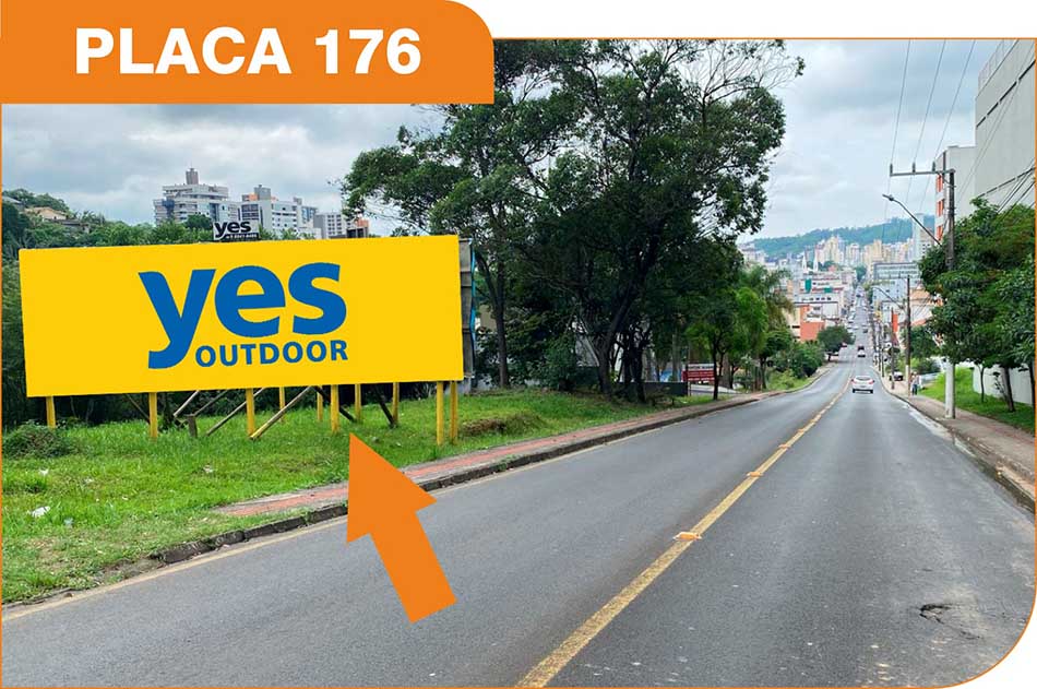 Outdoor em Criciúma - Rua João Pessoa
