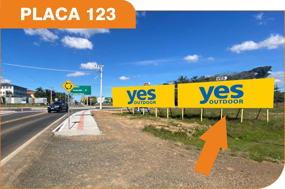 Outdoor em Turvo - Rodovia BR 285 (Avenida Municipal)