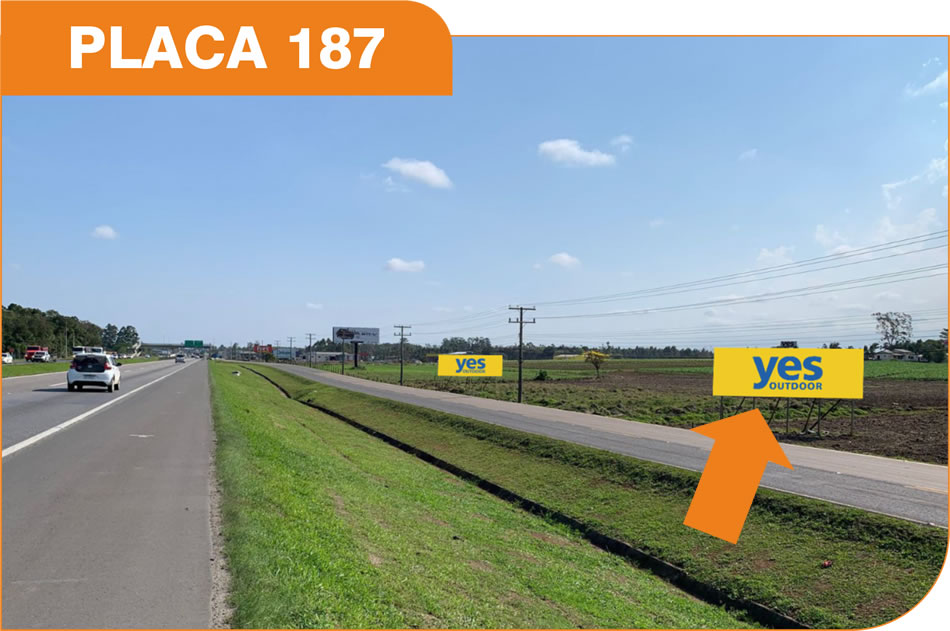 Outdoor em Içara - Rodovia BR 101