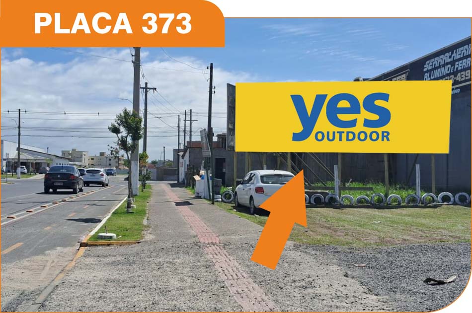 Outdoor em Sombrio - Avenida Antonio Santa Helena