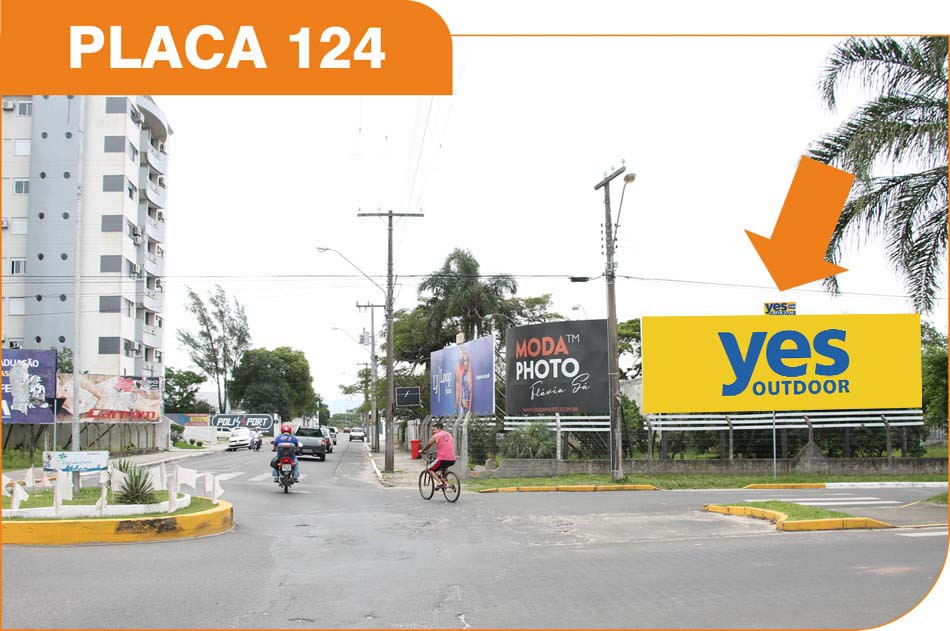 Outdoor em Araranguá - Avenida XV de Novembro