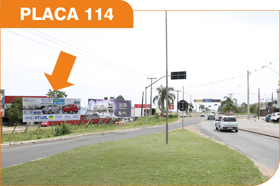 Outdoor em Araranguá - Rod. Governador Jorge Lacerda (SC 447)