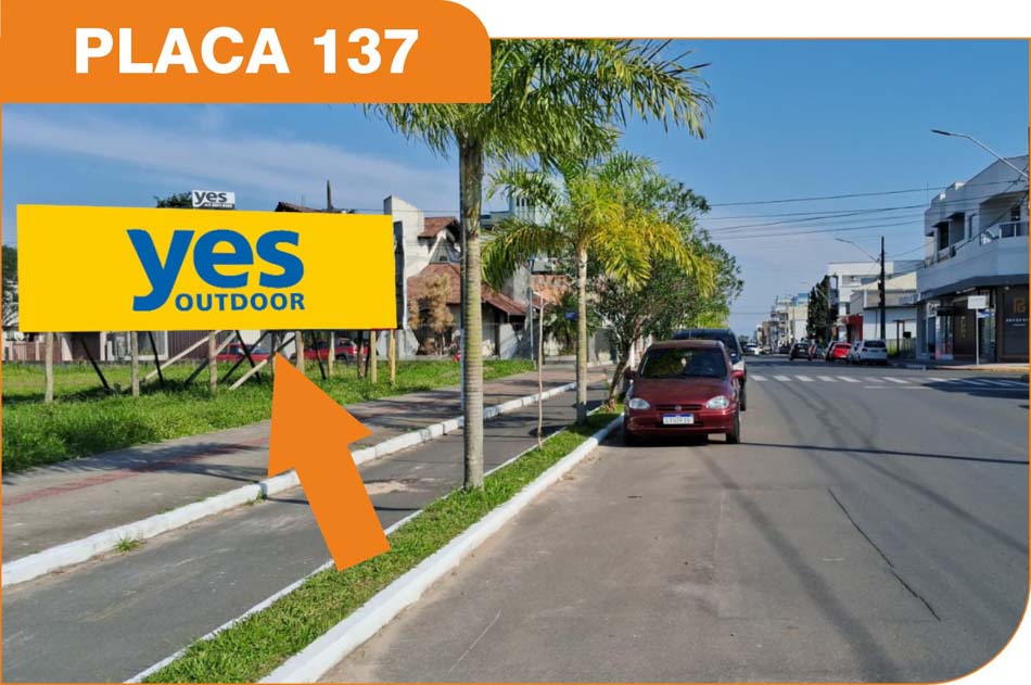 Outdoor em Sombrio - Avenida Nereu Ramos