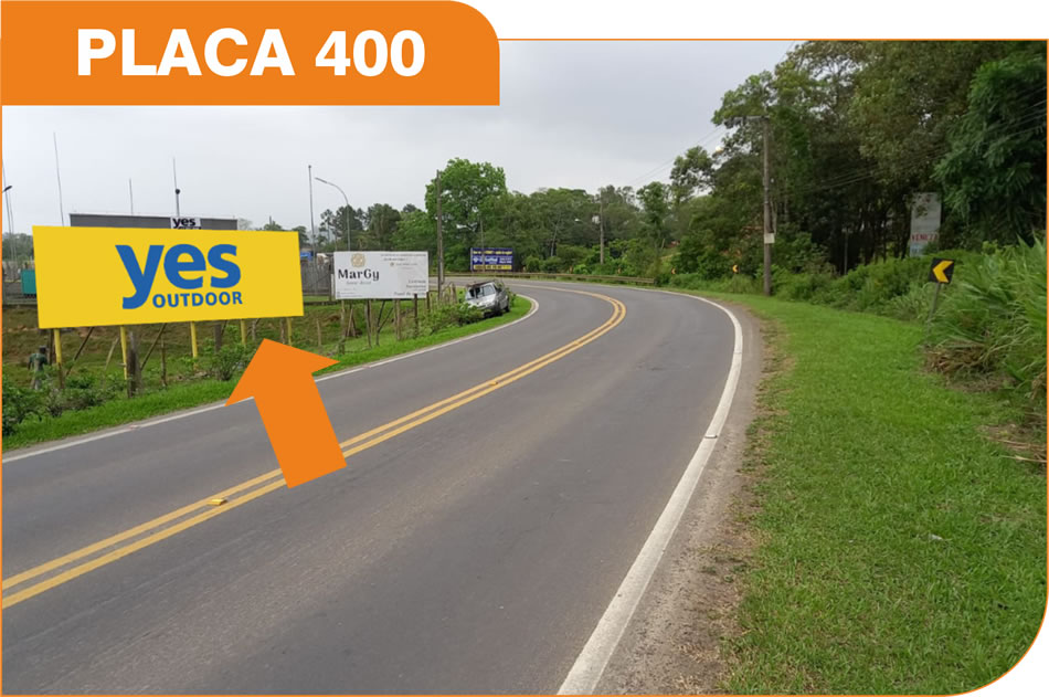 Outdoor em Nova Veneza - Rodovia SC 446