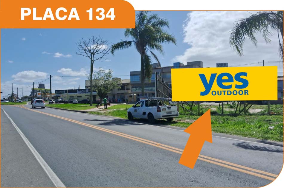 Outdoor em Araranguá - Rod. Governador Jorge Lacerda (SC 447)
