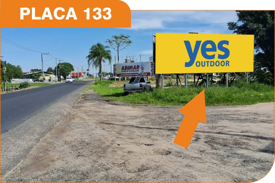 Outdoor em Araranguá - Rod. Governador Jorge Lacerda (SC 447)