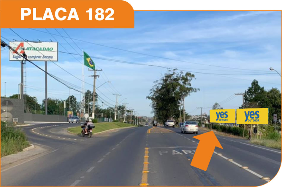 Outdoor em Içara - Rodovia SC 445